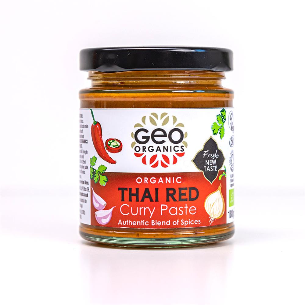 Organic Thai Red Curry Paste