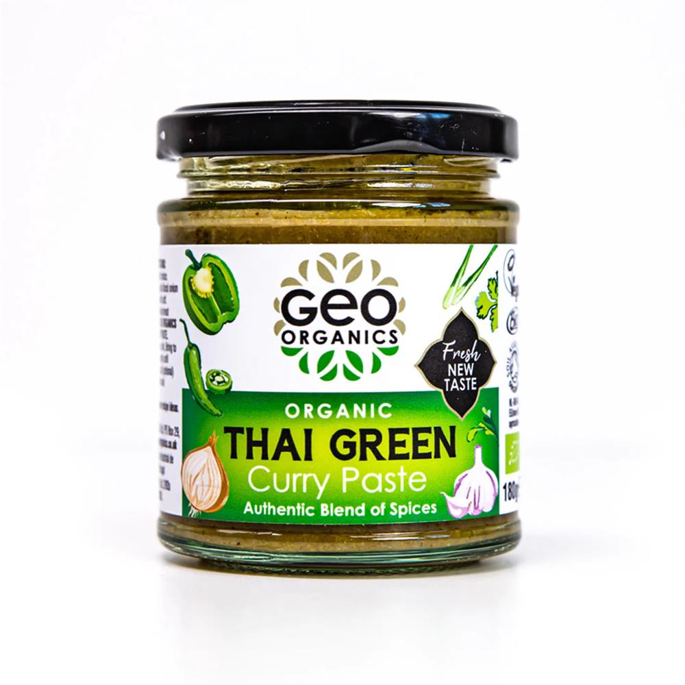 Organic Vegan Thai Green Curry Paste