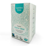 Garden Teas Organic Fairtrade Three Mint Infusion 20 Plastic Free Envelopes