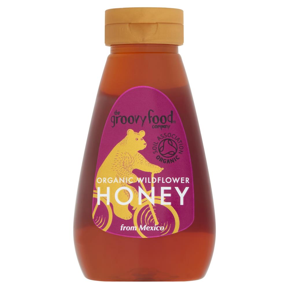 Groovy Food Organic Squeezy Mexican Wildflower Honey