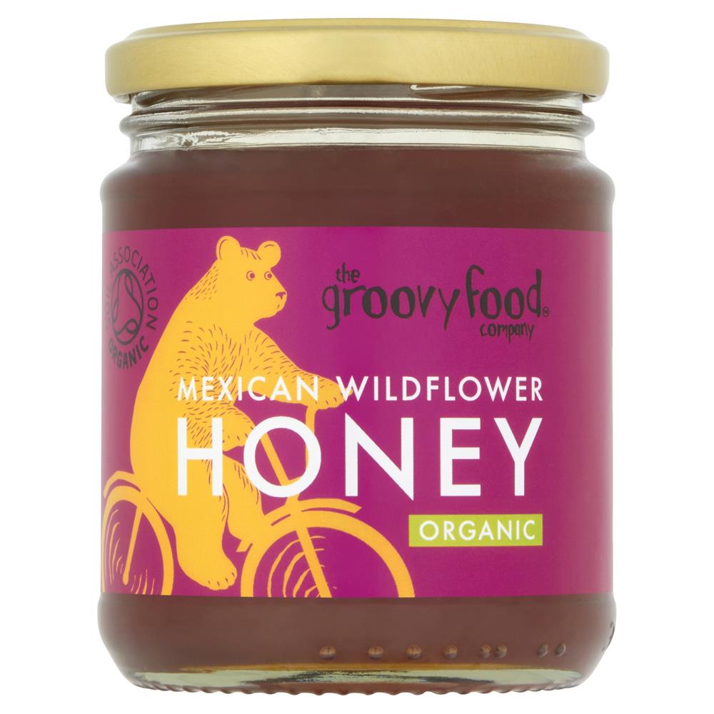Groovy Food Organic Mexican Wildflower Honey Jar