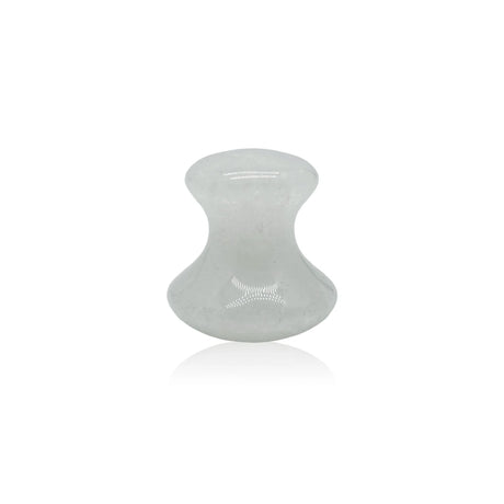 Gua Sha Mushroom - White Jade