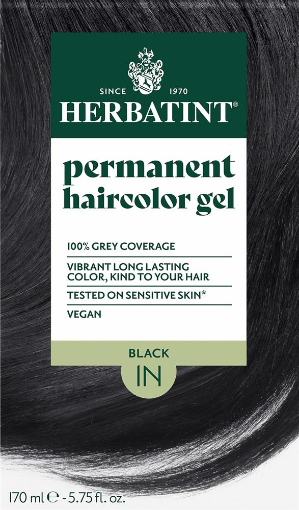 Herbatint Black Ammonia Free hair colour 1N