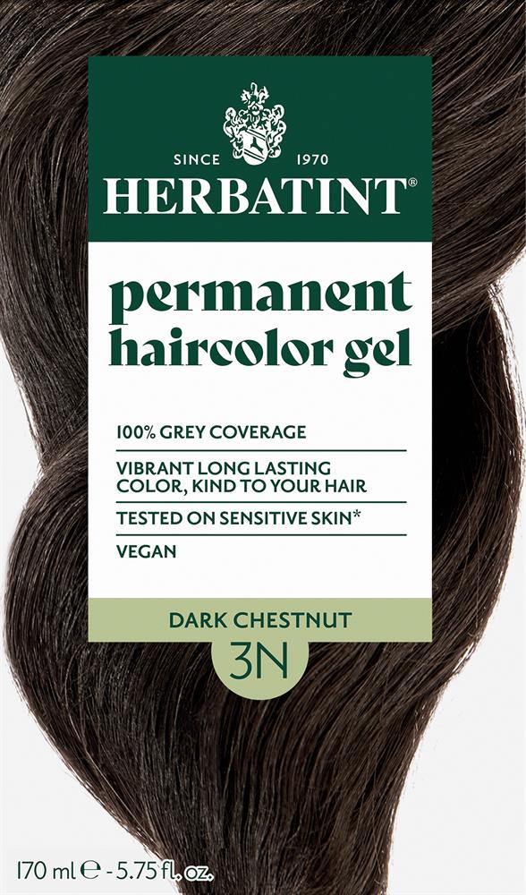 Herbatint Dark Chestnut Ammonia Free hair Colour 3N