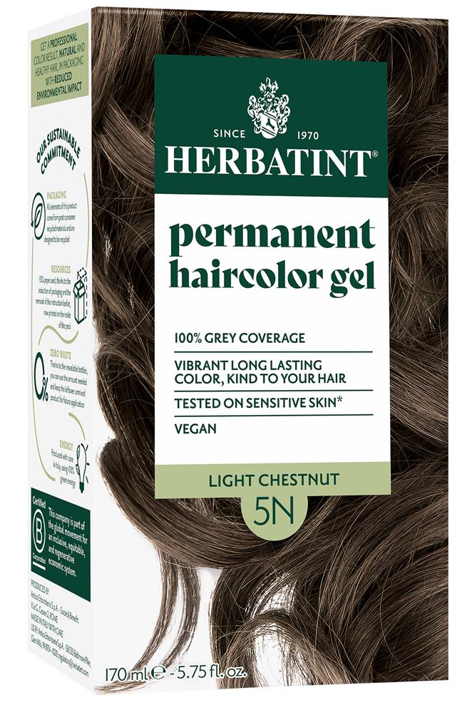 Herbatint Light Chestnut Ammonia Free hair Colour 5N