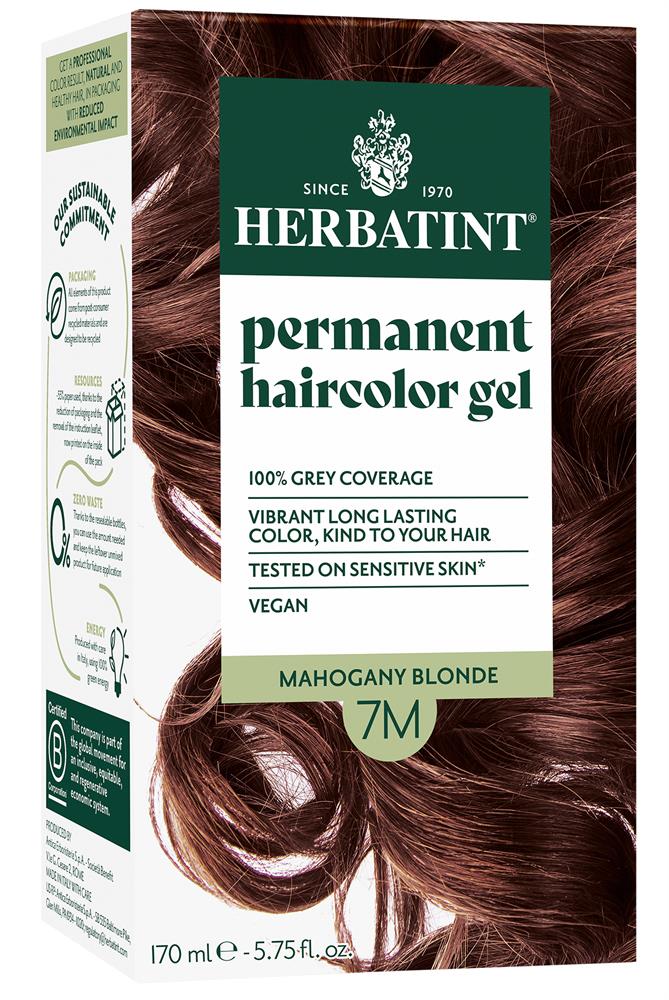 Herbatint Mahogany Blonde Ammonia Free hair Colour 7M