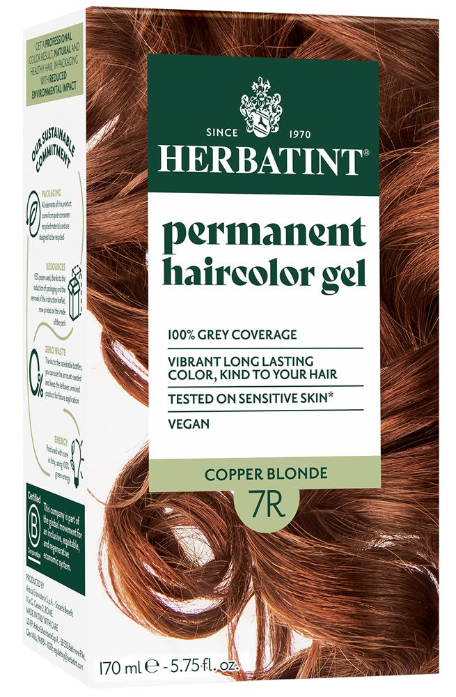 Herbatint Copper Blonde Ammonia Free hair Colour 7R