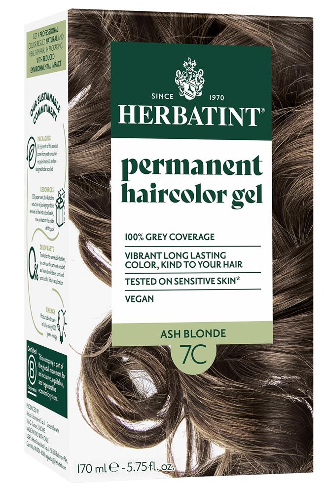 Herbatint Ash Blonde Hair Colour 7C