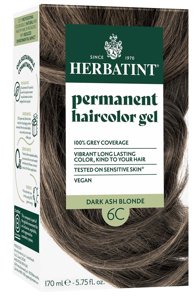 Herbatint Dark Ash Blonde Hair Colour 6C