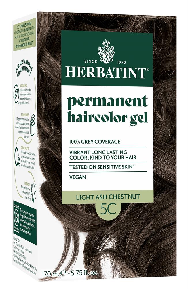 Herbatint Light Ash Chestnut Hair Colour 5C