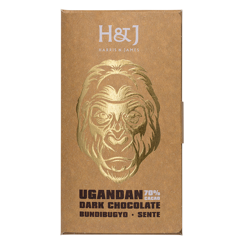 Harris and James Ugandan 70% Dark Chocolate Bar