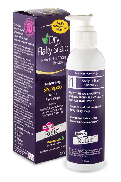 Hope's Relief Dry, Itchy, Flaky Scalp Shampoo Formula 1 200ml