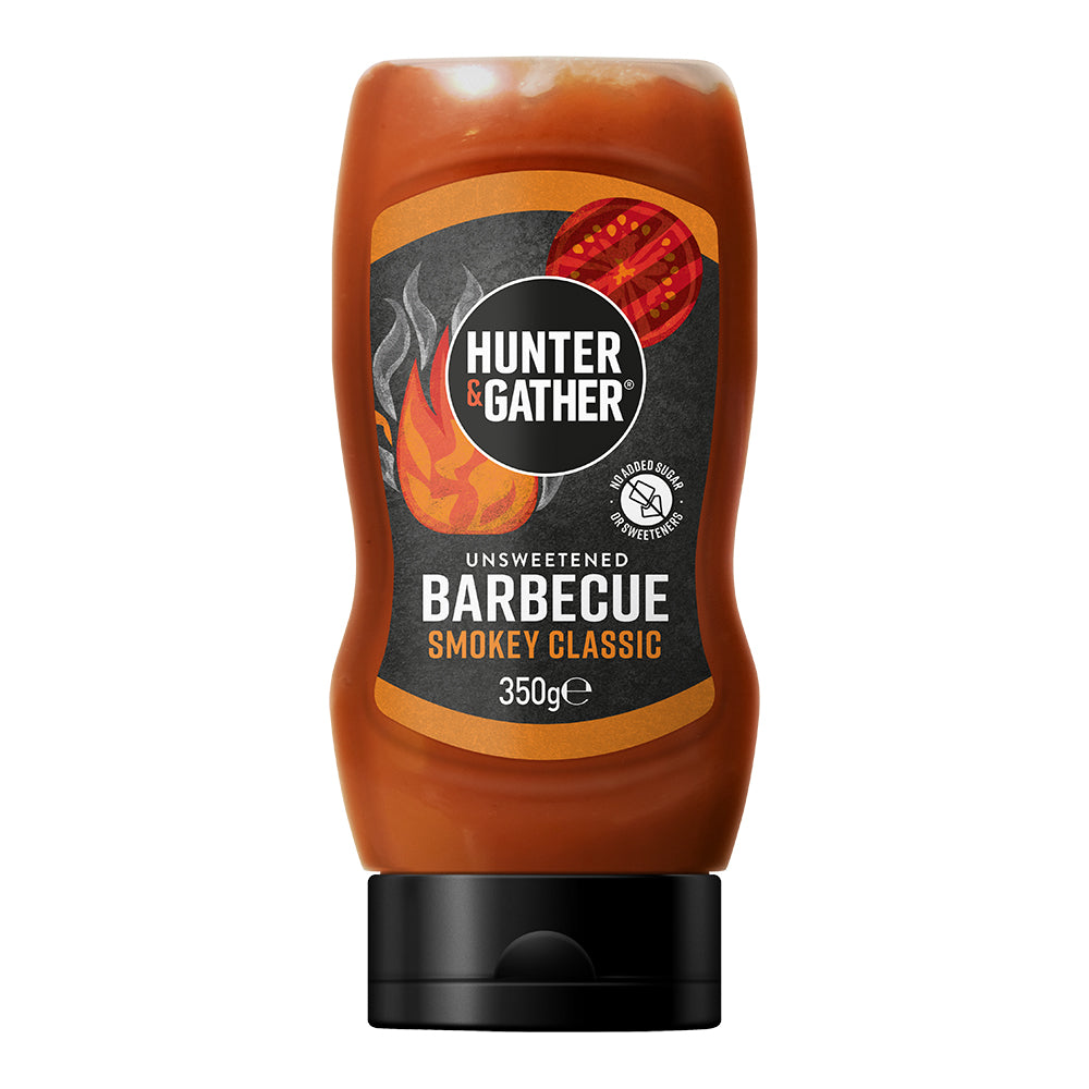 Hunter and Gather Hunter & Gather Unsweetened  BBQ sauce - Squeezy
