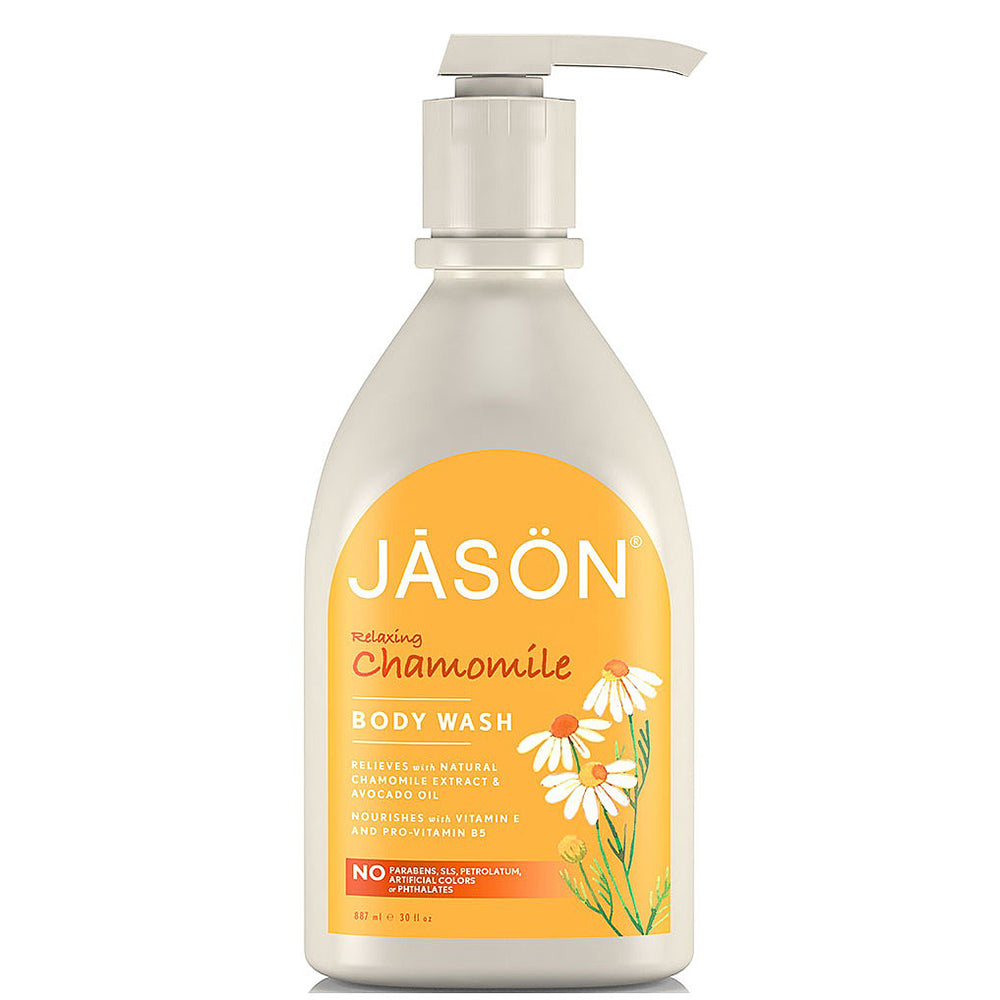 Jason Chamomile Satin Body Wash with Pump 900ml