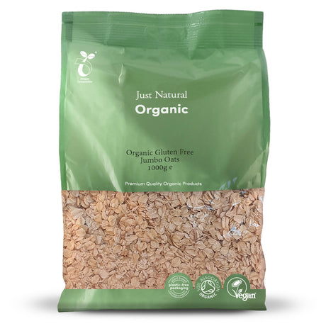 Just Natural Gluten Free Organic Gluten Free Jumbo Oats