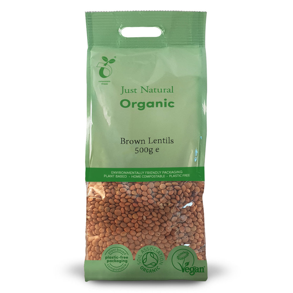 Just Natural Organic Brown Lentils