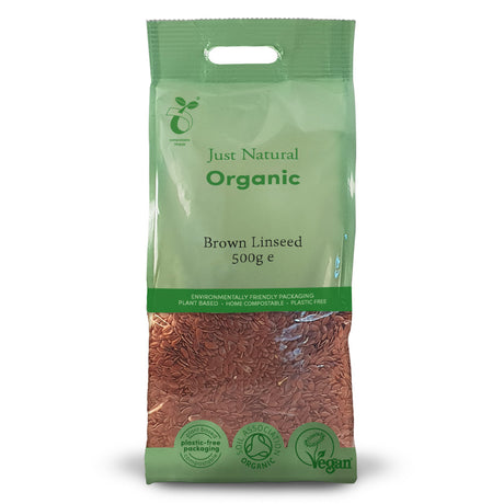 Just Natural Organic Organic Brown Linseed g