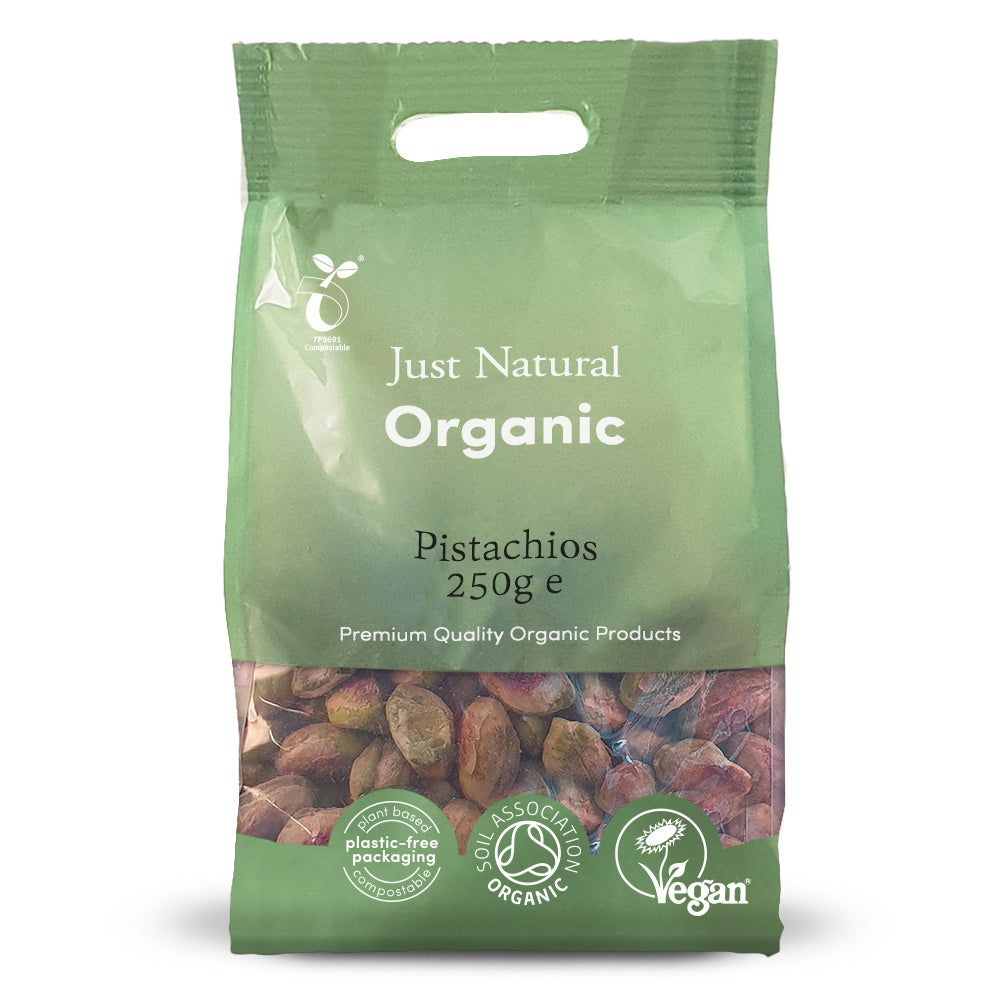 Just Natural Organic Organic Raw Pistachios g