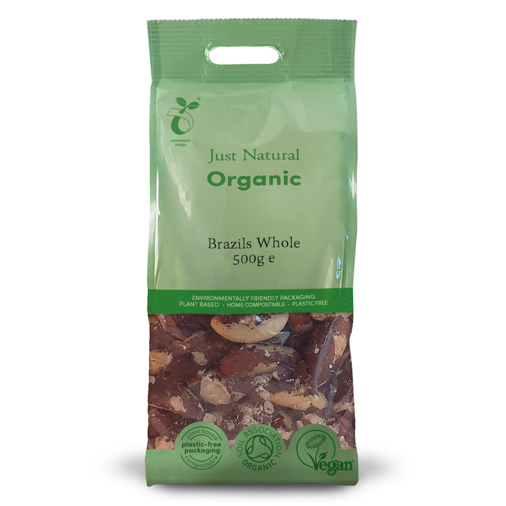 Just Natural Organic Whole Brazil Nuts