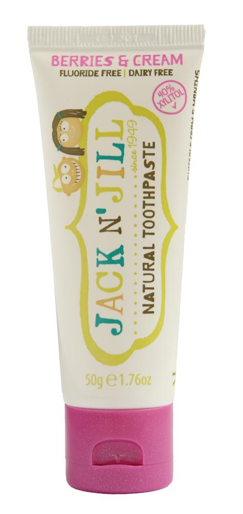 Jack N Jill Berries & Cream Natural Toothpaste
