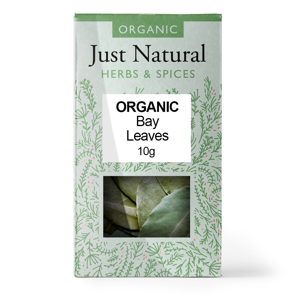 Just Natural Herbs Organic Bay Leaves (Box)