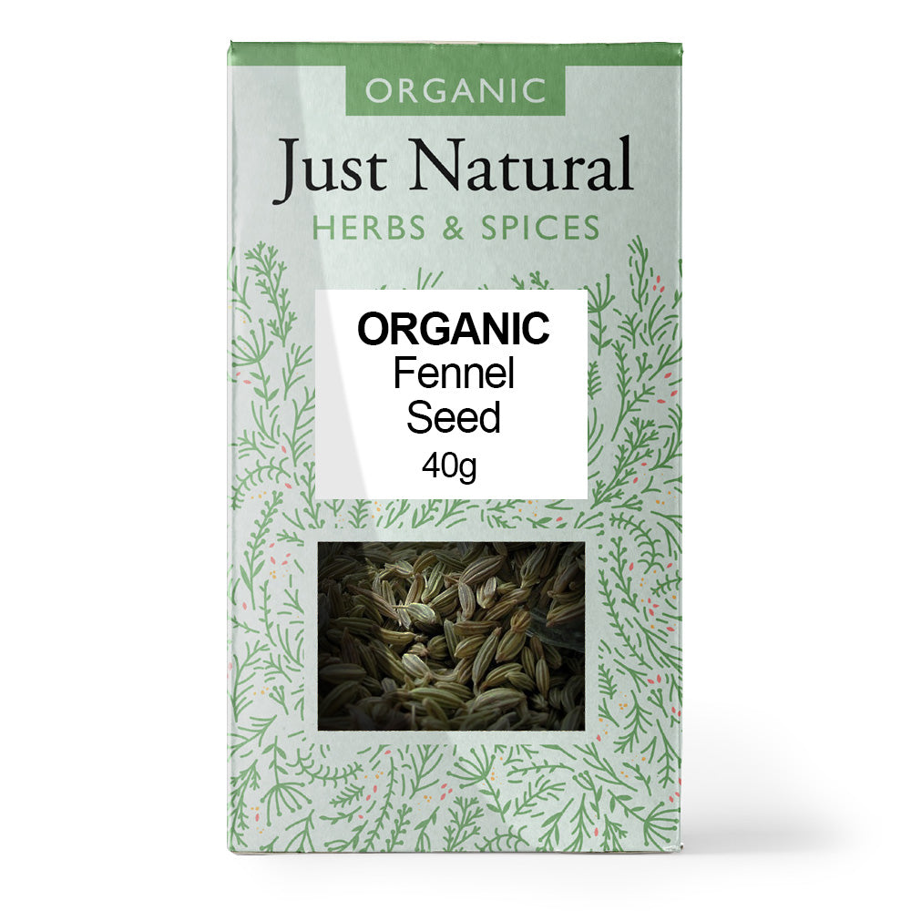 Just Natural Herbs Organic Fennel Seed (Box)