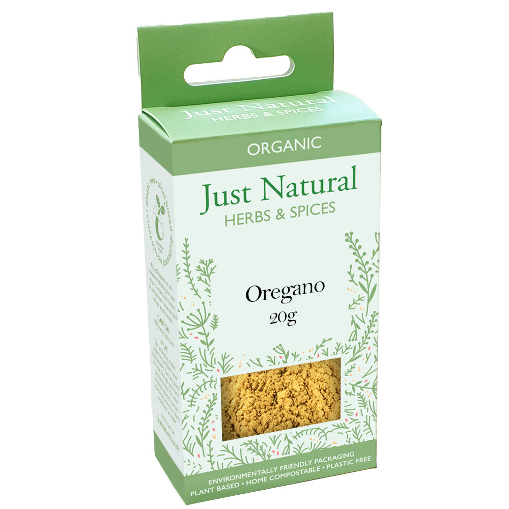 Just Natural Herbs Organic Oregano (Box) 20g