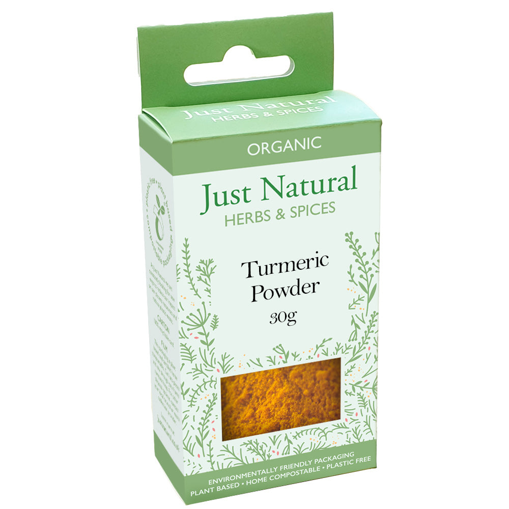 Just Natural Herbs Organic Turmeric (Box)