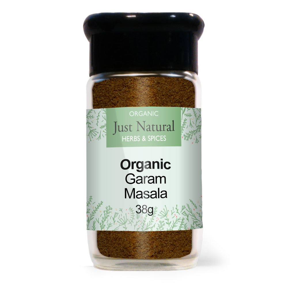 Just Natural Herbs Organic Garam Masala (Glass Jar)