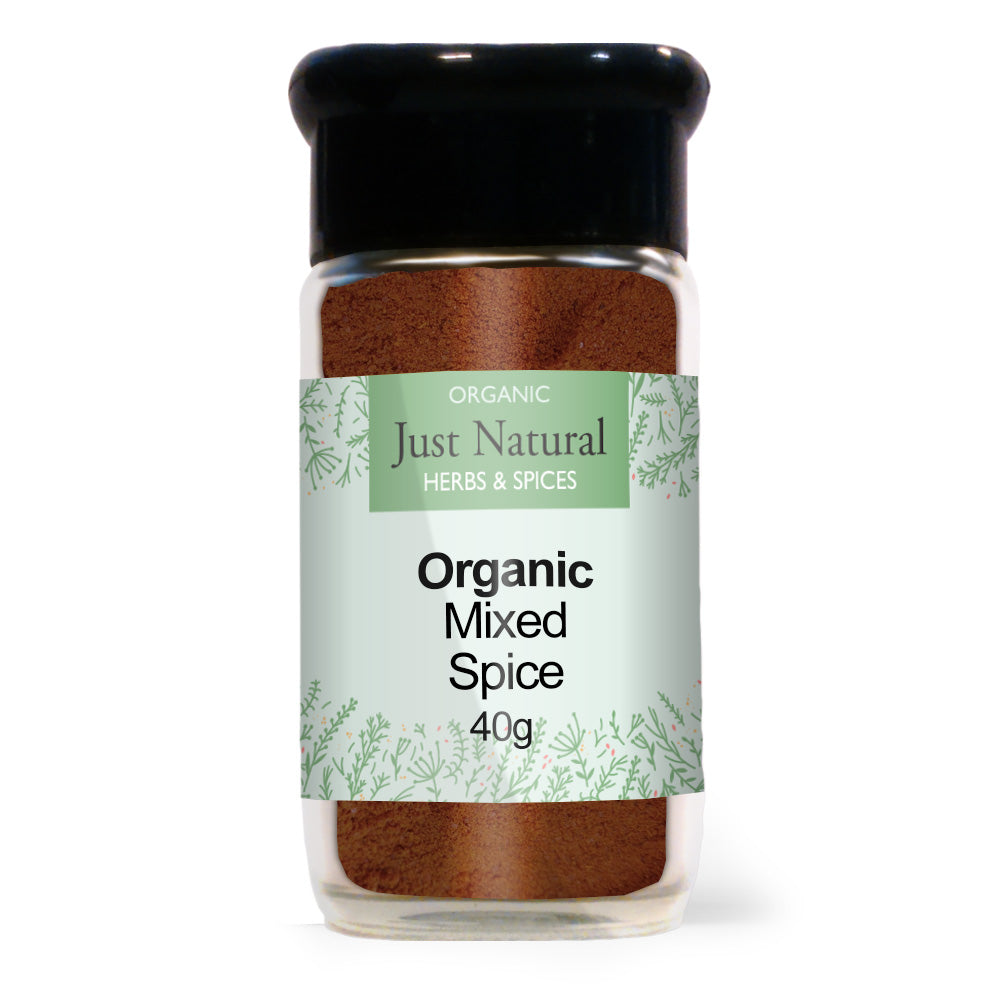 Just Natural Herbs Organic Mixed Spice (Glass Jar)