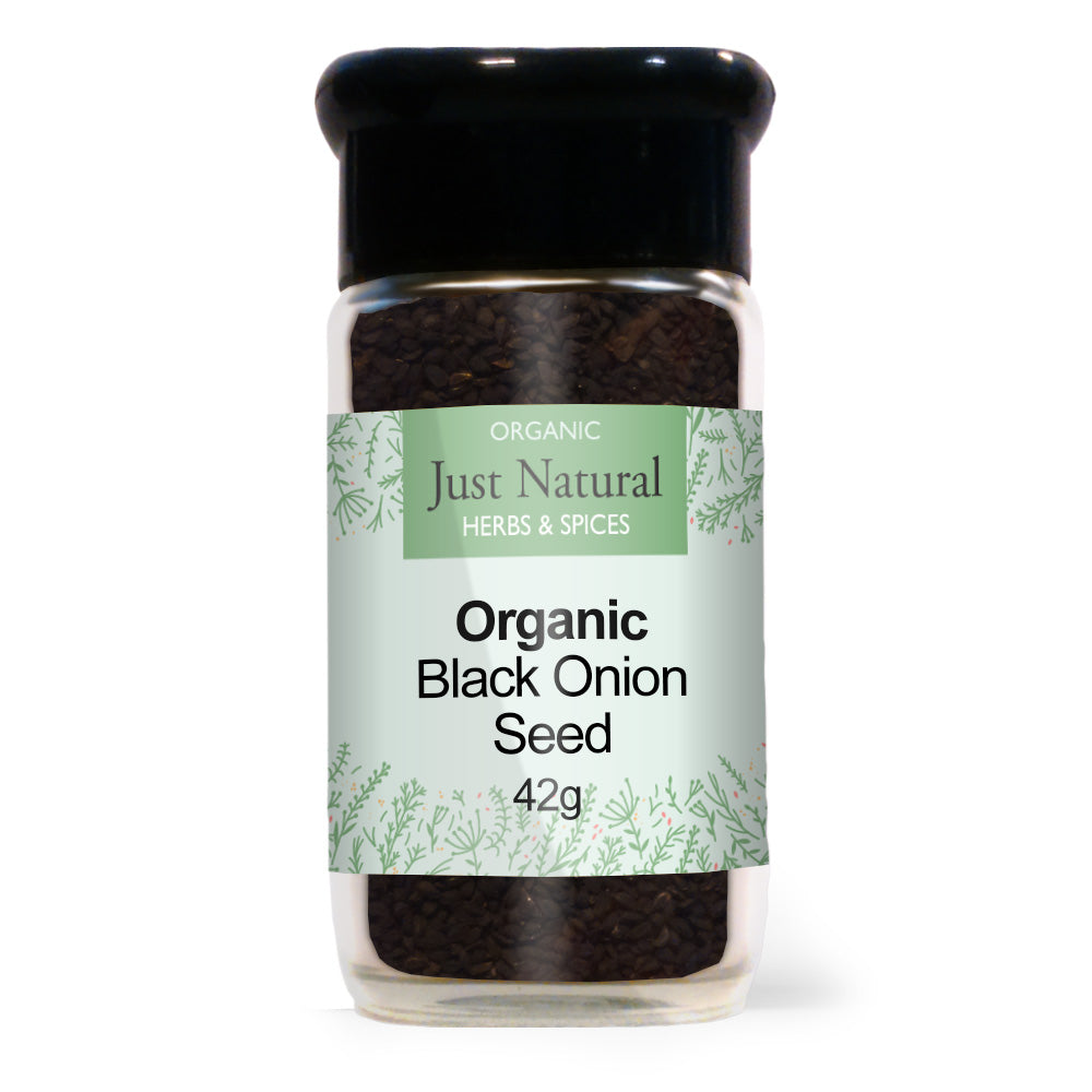 Just Natural Herbs Organic Black Onion Seed (Glass Jar)