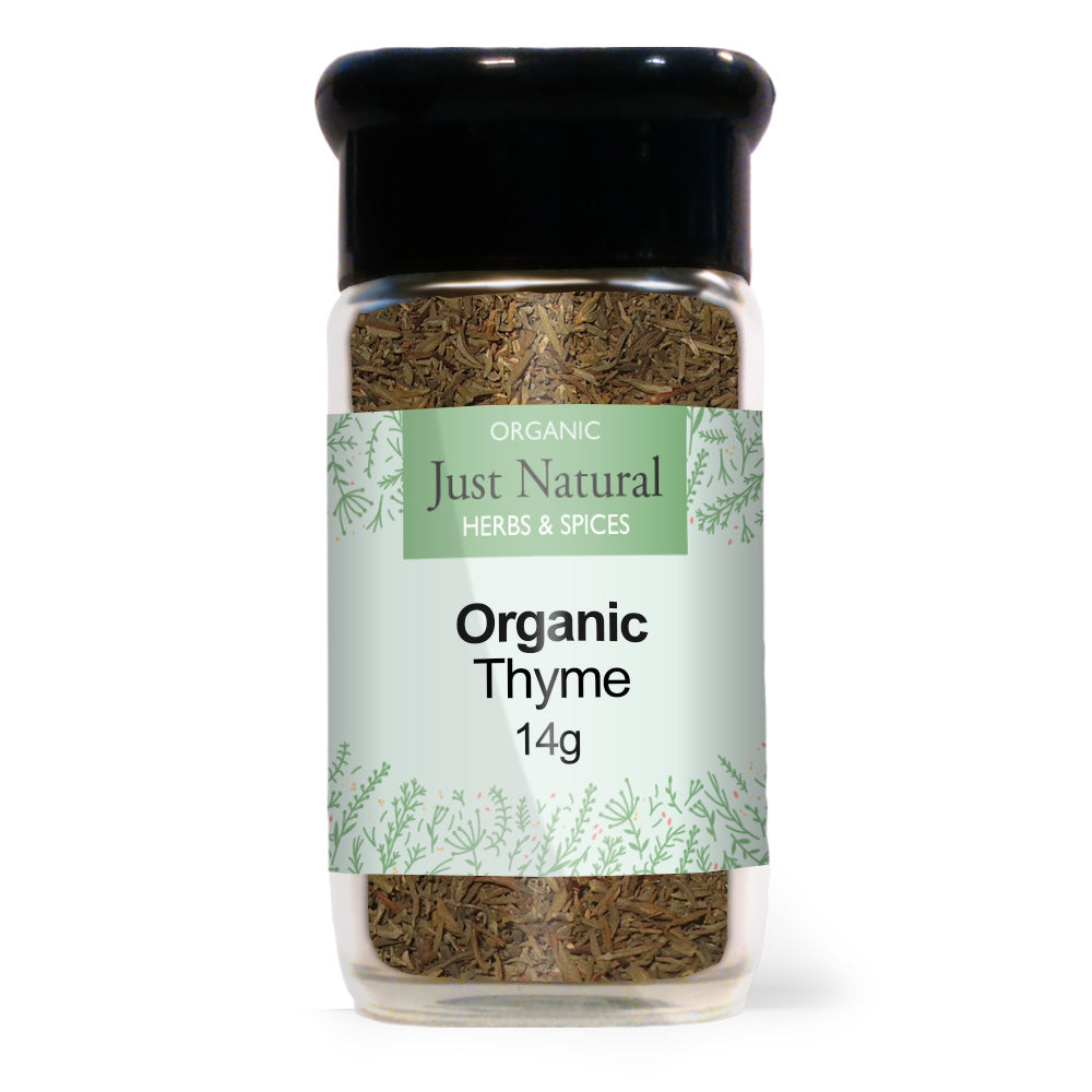 Just Natural Herbs Organic Thyme (Glass Jar)