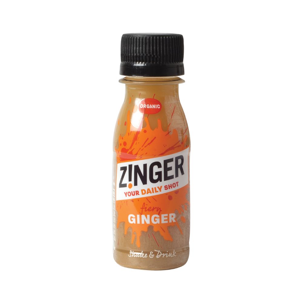 James White Organic Extra Hot Ginger Zinger Shot 70ml