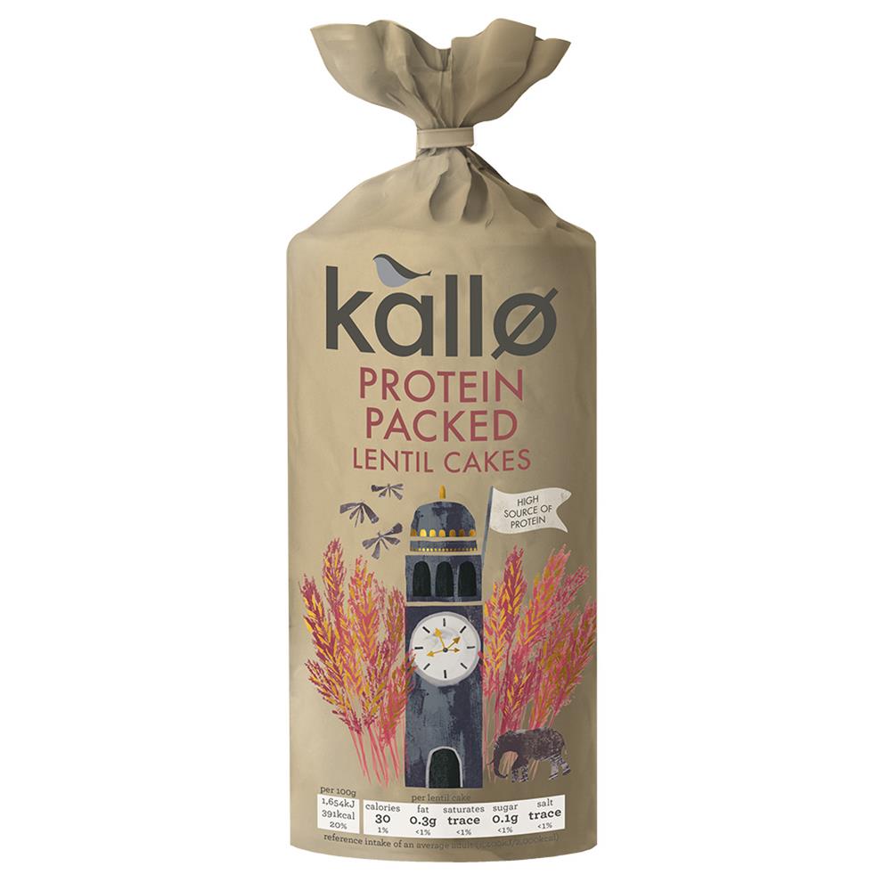 Kallo Protein Packed Lentil Cakes