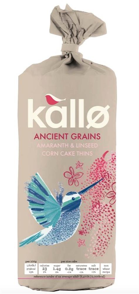 Kallo Ancient Grains Organic Corn Cake Thins