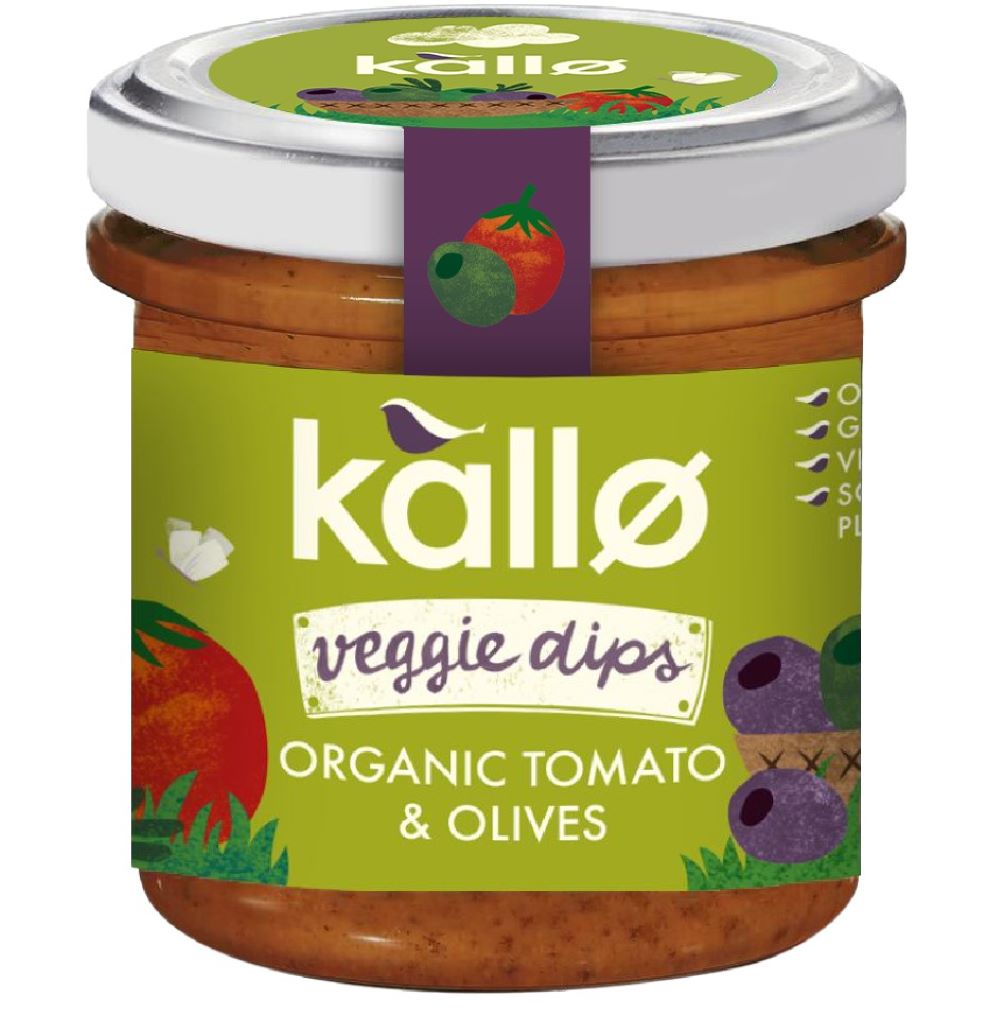 Kallo Organic Tomato & Olives Dip