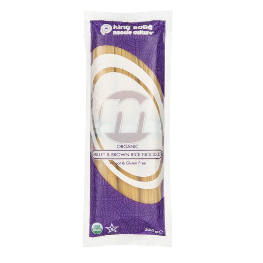 King Soba Organic Millet Brown Rice Noodles