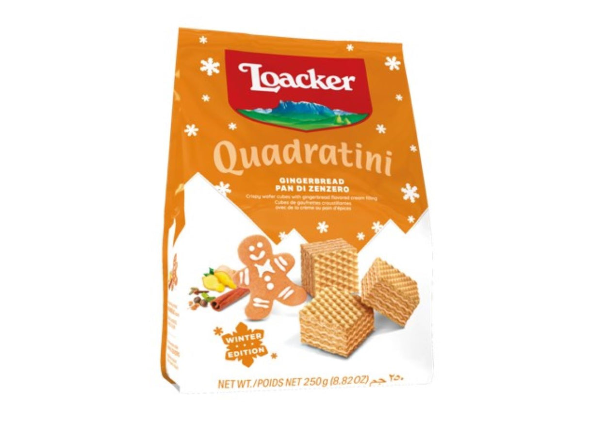 Loacker Quadratini Gingerbread