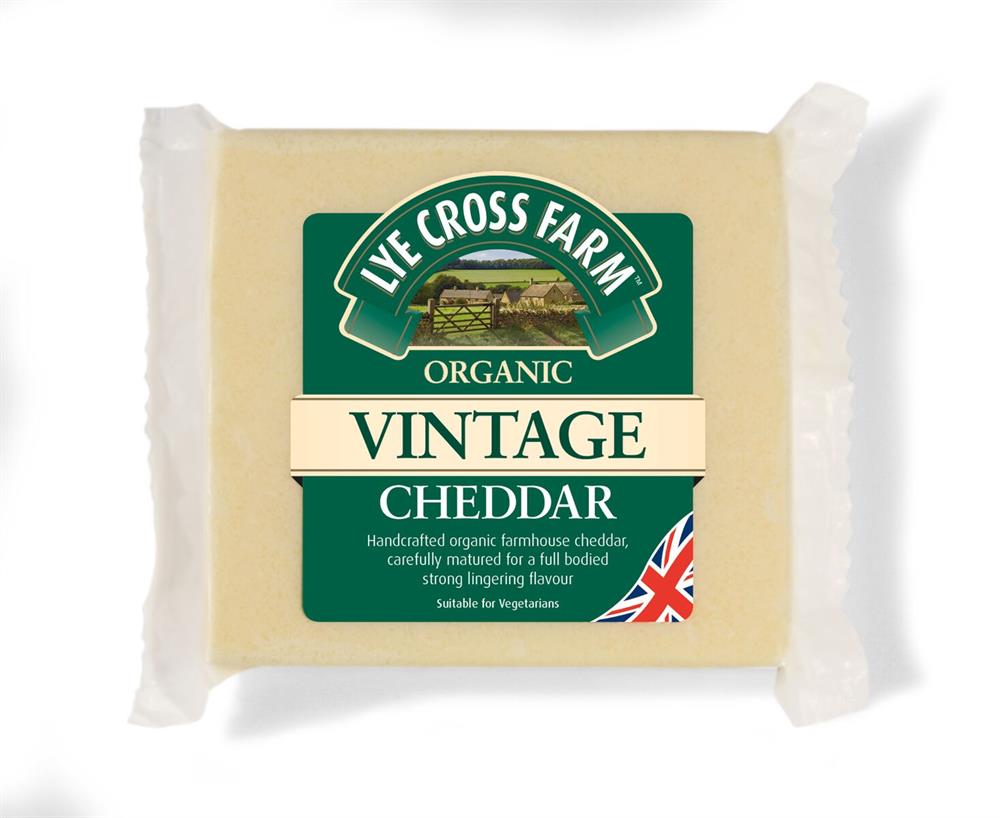 Lye Cross Farm Organic Vintage Cheddar