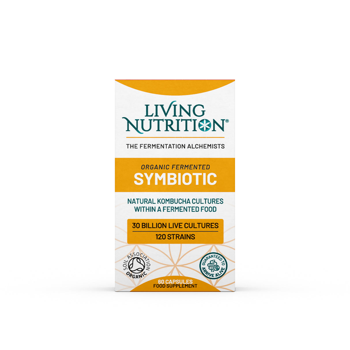 Living Nutrition Organic Fermented Symbiotic Capsules