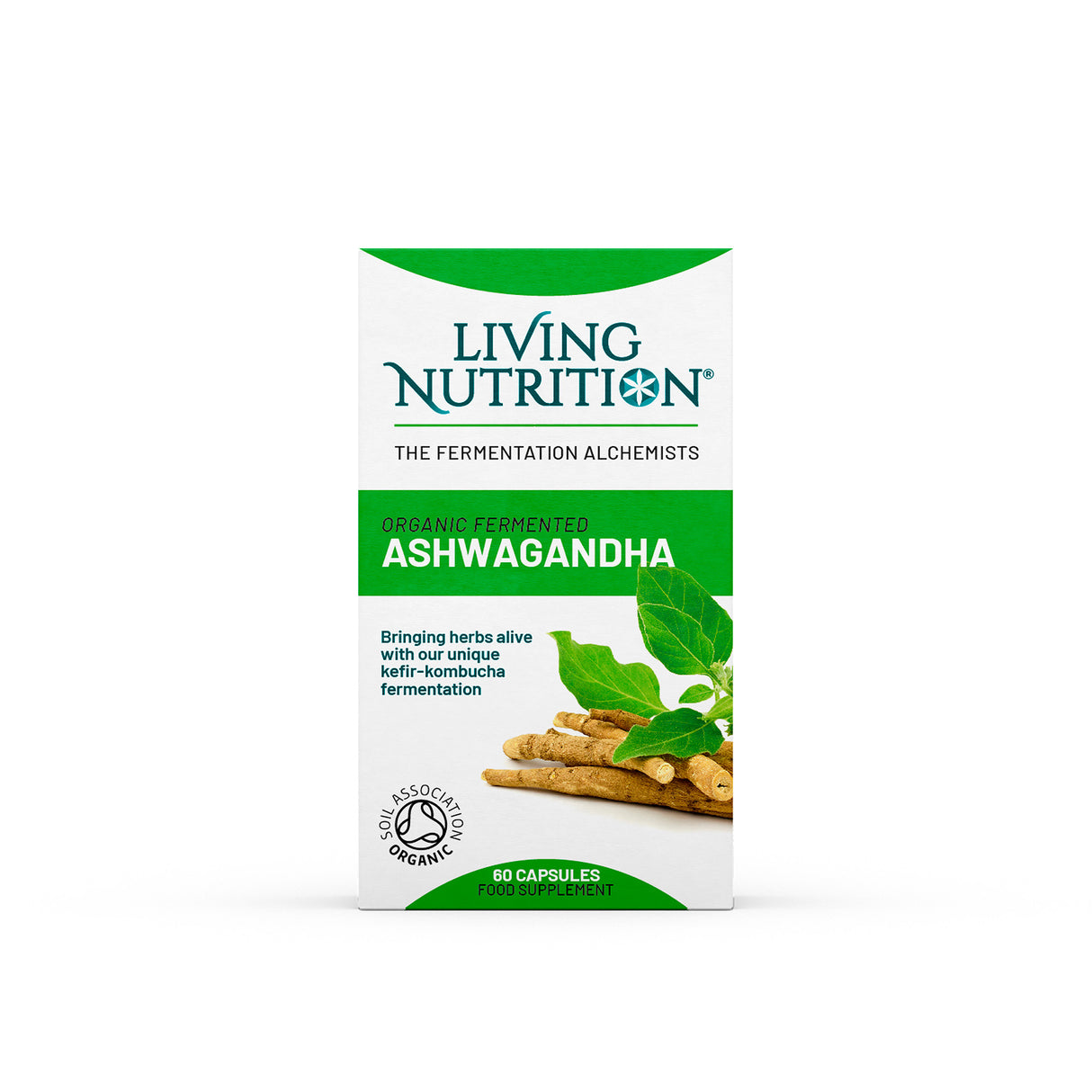 Living Nutrition Organic Fermented Ashwagandha