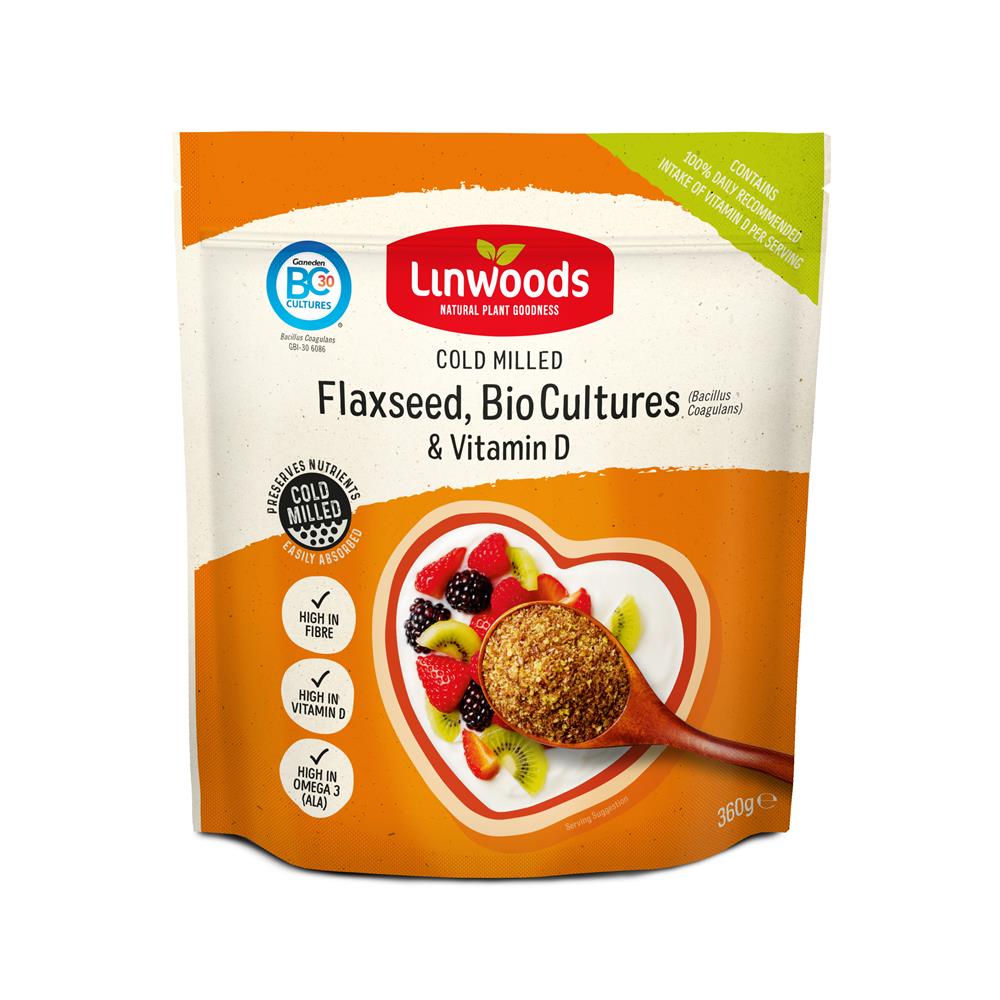 Linwoods Flaxseed Bio-cultures & Vitamin D 3