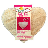 LoofCo Bath-Time Loofah Heart Shape