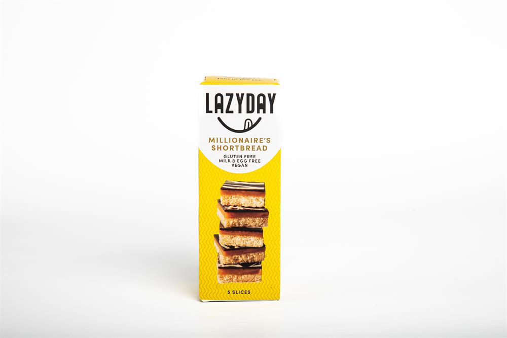Lazy Days Vegan & Free From Millionaires Shortbread