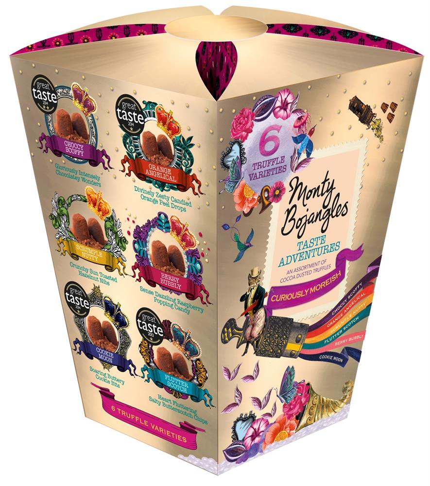 Monty Bojangles Truffles Selection Crown Top Sharing Gift Box