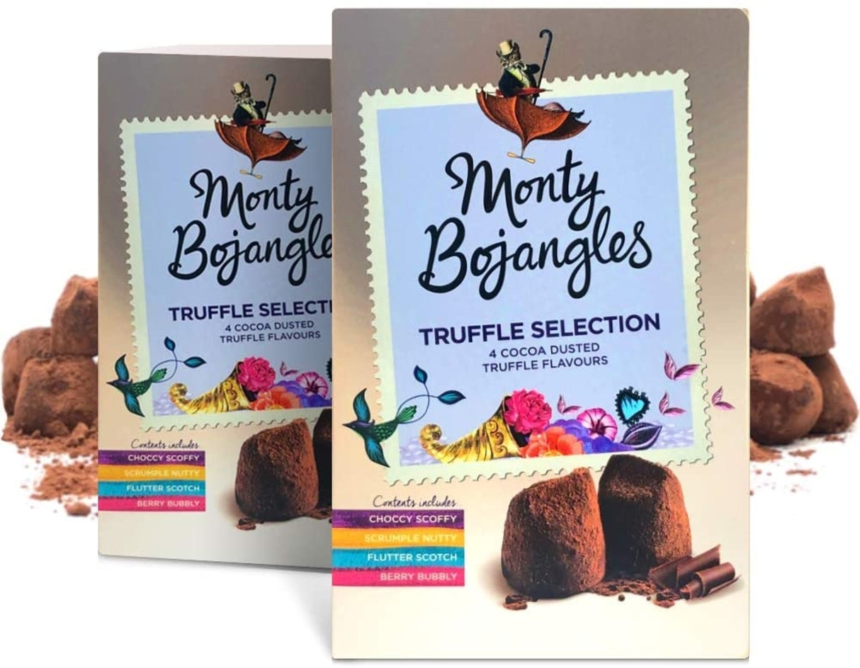 Monty Bojangles Cocoa Dusted Truffles Selection Gift Box