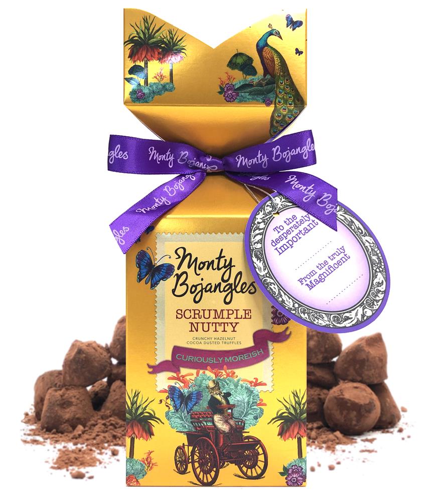 Monty Bojangles Scrumple Nutty Cocoa Dusted Truffles Tip Top Gift Box