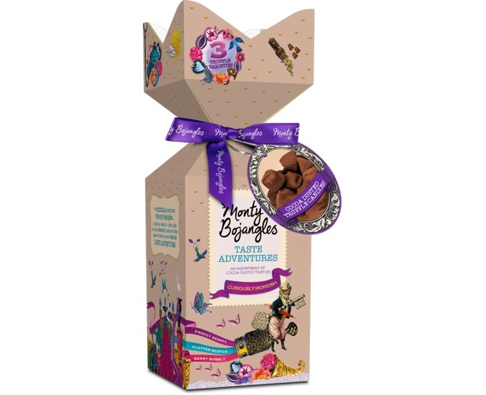 Monty Bojangles Cocoa Dusted Truffles Selection Tip Top Gift Box