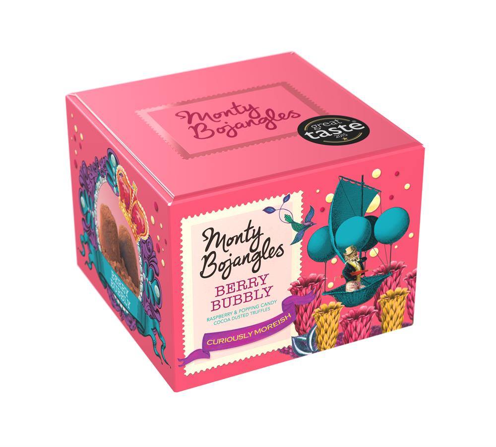 Monty Bojangles Berry Bubbly Cocoa Dusted Truffles
