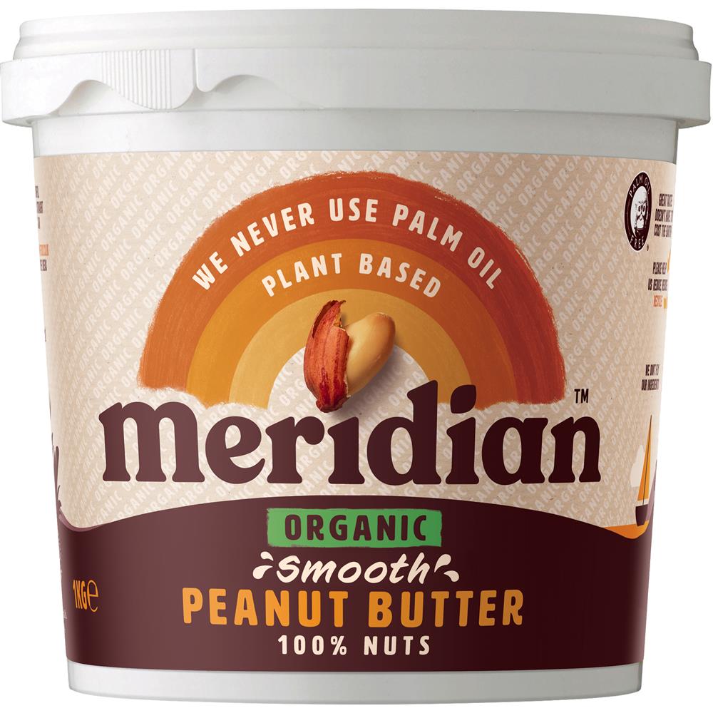 Meridian Organic Smooth Peanut Butter